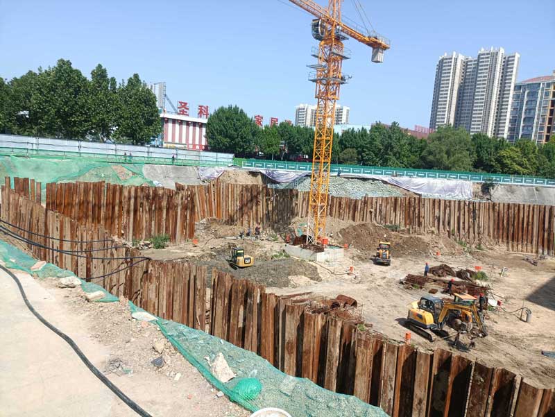 南阳方城县钢板桩