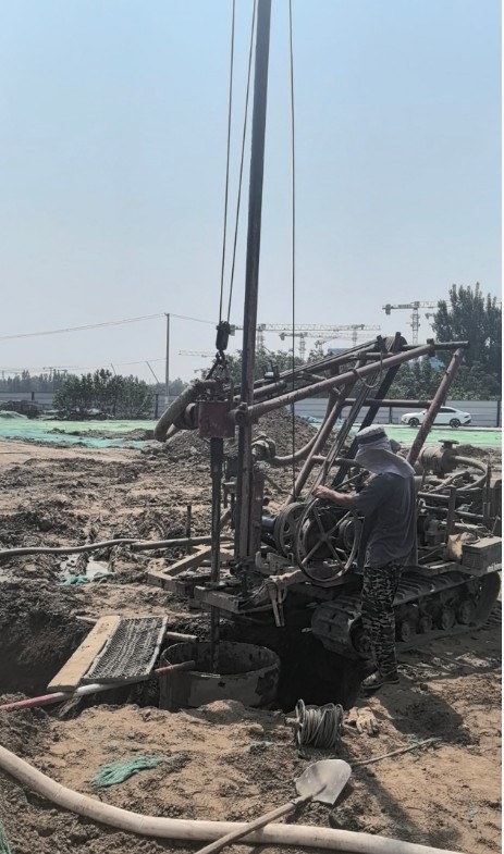 南阳方城县工地打井